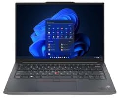 Lenovo ThinkPad E14 Gen 5 - Ordenador Portátil 14 FHD (Intel Core i7-1355U, 16GB RAM, 512 SSD, Integrated Intel Iris Xe Graphics, Windows 11 Pro) Graphite Black - Teclado QWERTY Español