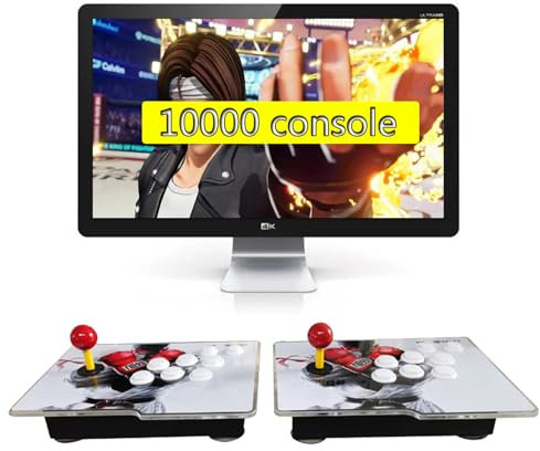 Gaf Nuncew , una console da gioco retrò 10000 in 1 con console arcade integrate per giochi 2D e 3D e una console split che supporta il download WIFI dei giochi