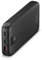 Hama Powerbank PD 10 10000mAh (externer Akku mit 2X USB C + 1x USB A, Power Pack Zertifiziert, Schnellladen, Akkupack Handy Zubehör, Tablet, Bluetooth-Box etc., tragbares Ladegerät klein) anthrazit
