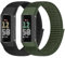 Bcuckood Lot de 2 bracelets en nylon Loop compatibles avec Fitbit Charge 6/Fitbit Charge 5 pour homme et femme Bracelet de rechange Sport Solo Loop pour Fitbit Charge 6/Fitbit Charge 5