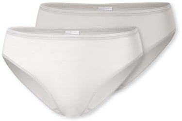 Schiesser Damen 3 Pack Brazilian Slip Unterwäsche mit Spitze - Modern Multipacks, Sortiert 3_182905, 42
