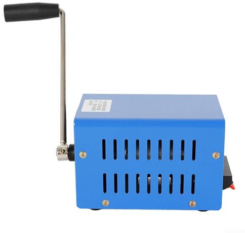 Generador recargable portátil de manivela, investigaciones de campo, comunicación, potente generación de energía
