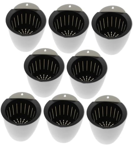 SUPVOX 8pièces Pots De Auto-arrosants Muraux pour Plantes Intérieur Jardinières pour Décoration Maison Et Jardin