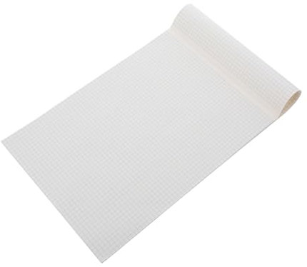 NUOBESTY 40 Blatt Notizbuch Aus Millimeterpapier Mit Großem Raster Dickes A4-papier Für Studenten Mathematik Ingenieurwesen Technisches Zeichnen