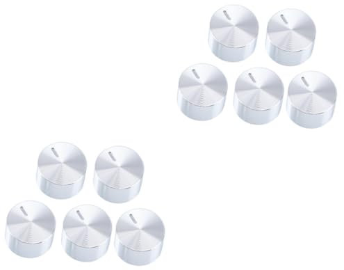 OKUMEYR 2sets Ofen Knopf Ersatz Robuste Metall Knöpfe Für Gasherd Herd 5 Stücke * 2