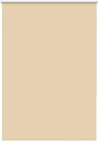 vidaXL Rolgordijn verduisterend 90x130cm stofbreedte 85,7 cm polyester