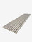 Premium Wide Slat Acoustic Wall Panelling 2400mm x 600mm Decorative 3D (Grey Smoked (Black Felt))
