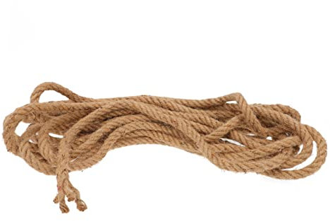 HOMSFOU 1 Set Spago Intrecciato Spago Di Iuta Da Festa Corda Fai Da Te Arti e Mestieri Corda Di Iuta Corda Da Festa Fatto a Mano Corda Intrecciata a Mano Corda Di Cachi