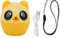 PET Mini Bluetooth -Lautsprecher, niedliche tierische Wireless Lautsprecher 3W -Audiofahrer mit Selfie -Funktion für Kinder Schlafzimmer Bürodesksparty (Bear)