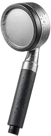 Elekjack Elekshower mit Vitamin-C-Filter Duschkopf (Schwarz +1x Vitamin-C-Filter)