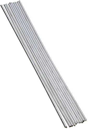 Aluminium-WIG-Schweißstab, Schweißstäbe mit Flussmittelkern, Aluminium-Schweißdraht, 1,6 mm und 2 Durchmesser, 33 cm, Packung 20 Stück(1.6mm)
