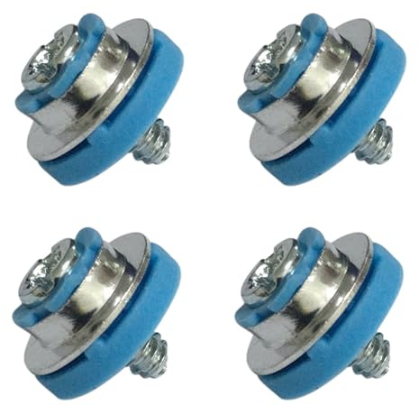 TFAOYS 4Pcs Isolation Grommet Mounting Screws for 3.5inch Hard Drive in Desktop Systems Providing Shock Absorption Mounting Screws