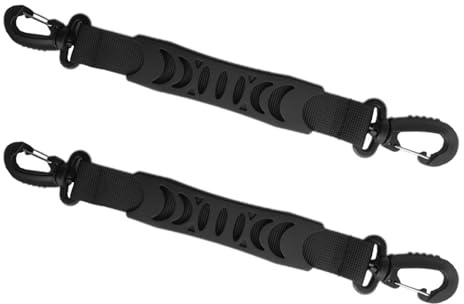 PRETYZOOM 2pièces Sangles Porte-Chaussures Ski et Roller Accessoire pour Transport Facile Ski et Patins à roulettes