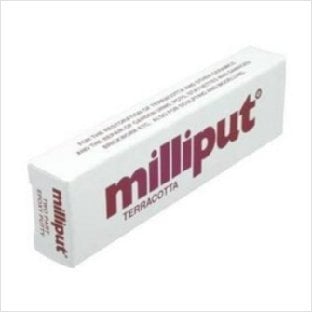 Milliput epoxy terracotta rosso