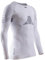 X-Bionic Herren Invent 4.0 Shirt Long Sleeves Men Baselayer Funktionsshirt Multisport Fitness Yoga Training Running Jogging Gym Damen, White/Black, XXL