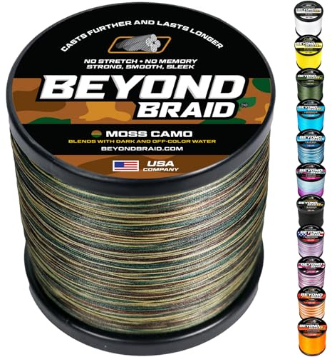 Beyond Braid Moss Camo 300 Yards 20lb
