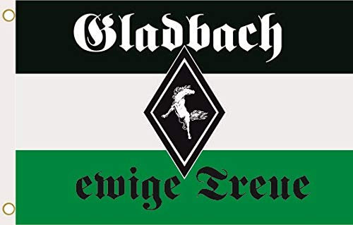 U24 Flagge Fahne Gladbach ewige Treue 90 x 150 cm