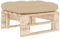 vidaXL Kiefernholz Imprägniert Gartenhocker Fußhocker Sitzhocker Hocker Fußbank Gartentisch Palettenhocker Beistelltisch Palettenmöbel Couchtisch