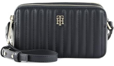 TOMMY HILFIGER TH Timeless Camera Bag Quilted Space Blue