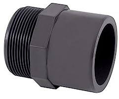 jardiboutique - Embout ø 40/50 mm et fileté 1 1/2 pouce PVC pression