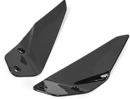 Windabweiser Seitenscheibe Windschutzscheibe Windabweiser Für BMW R1200GS Für ADV 2014-2020 R1250GS Für Adventure 2019-2021 R 1200 1250 Für GS Für ADV Windschild (Farbe : Schwarz)