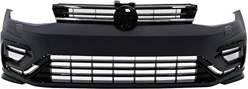 KITT FBVWG7RLDDS Griglia paraurti anteriore compatibile con Golf VII 7 2013-2017 7.5 Facelift