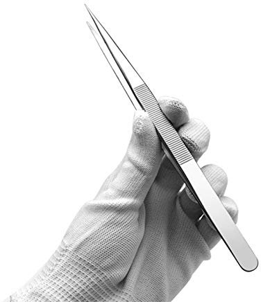 Professionelle Pinzette, Industriequalität, 18 cm, verlängert, spitze Pinzetten aus Edelstahl, medizinische Klemmen for die Reparatur von elektronischen Mobiltelefonen, Werkzeuge im täglichen Leben