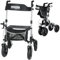 4x4 Outdoor All Terrain 4 Wheeled Rollator with Pneumatic Tyres, Dual Brakes & Suspension | Walking Aids for The Elderly | Enhanced Mobility for an Active & Adventurous Lifestyle | Bio-Lec Mobility