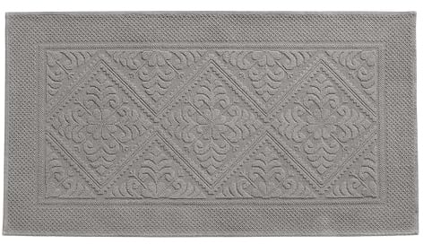 Vivaraise Enzo Badematte gewittergrau 70 x 140 cm