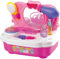 Schminktisch von PLAY mit 9-TLG. Zubehör Sound und Licht Kinder Beauty Tischset