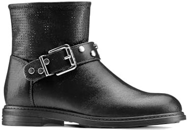 BATA Ankle boot da bambina con tomaia lucida