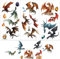 OLYCRAFT 3 Stück/Set Fliegender Drache Abziehbilder Zum Aufreiben Für Möbel Und Kunsthandwerk 15x30cm Möbel Transferaufkleber Möbelaufkleber Dekor Transferaufkleber Abziehbilder Zum Aufreiben
