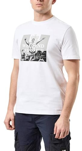 Weekend Offender Leo Gregory Mono T-Shirt, White, L