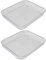 2 Pack Air Fryer Basket Replacement, Fry Basket Tray Fit for Bravo XL Fryer, Toaster Oven Basket Accessories for French Fry, Dishwasher Safe Non Stick Mesh Air Fryer Basket