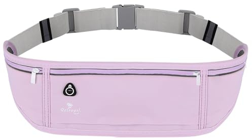 QZLSAYSL Ceinture Running，Banane Homme，Sac Banane de Sport étanche- Violet | Ceinture de Course Pour Smartphone, Banane Telephone Sport，Convient pour Gym, Jogging, Escalade, Fitness, Randonnée