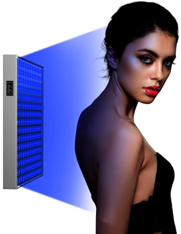 Jitesy 45W Bräunungslampe, 460NM Solarium Für Zuhause mit 225 LEDs, Gesichtsbräunung Tageslicht Faltbares Seinstellbares Ständer Und Aufhängbare Haken für Körper,Kostenloses Bräunungsserum 30ml*2