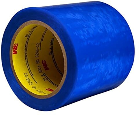 3M Polyester-Abdeck-Klebeband für Pulverlackierung, 8901, 19,1 mm x 66 m, 0,06 mm, Blau (48-er Pack)