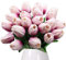 GKONGU Bouquet di tulipani Mazzo di 10 pezzi Realistico Latex Tulipano Artificiale Fiori Naturali Vibranti Naturali Per Decorazione Matrimonio Party Room-Viola