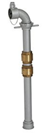 Firechief Spb1/Cv Standpipe with Double-Check Valve, Single Head, Aluminium