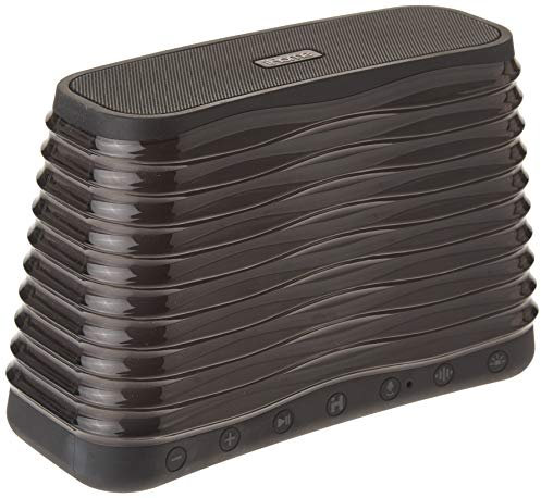 iHome iBT751 - Altavoz estéreo Bluetooth con luz de proyección trasera