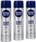 Nivea MEN Silver Protect Anti-Transpirant Antibakterial Deo 150ml - 3 Stück pro Pack