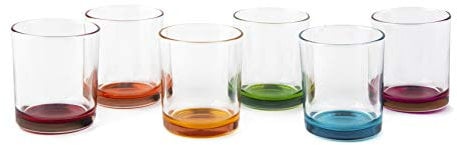 Excelsa Marrakech Set 6 Verres à Eau Verre, Capacité: 260 ml