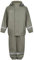 Color Kids Unisex Kinder Rain Set Solid Pu Regenjacke, Vetiver, NOMAP