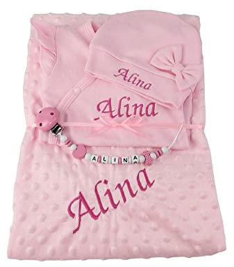 minisworld Baby Erstlingsset Junge Mädchen (Babyrosa)