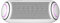 LG Electronics XBOOM Go PL7 Tragbarer Stereo-Lautsprecher, 30 W, Weiß