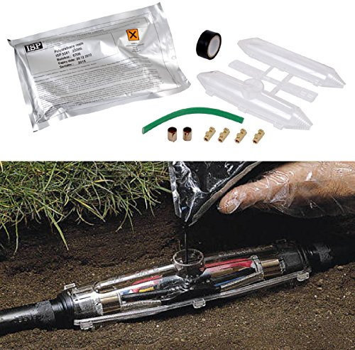 Armoured Cable SWA Resin Jointing Kit. Underground 4 Core, Cable Size: 12-32mm