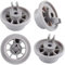 165314 Dishwasher Lower Rack Wheel Clips for Compatible with Bosch Neff Siemens AP2802428 PS3439123 Replacement Part (4 Packs) by Aspares