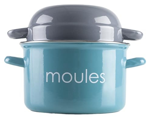 IBILI 914618 Olla para mejillones turquesa 18 CM