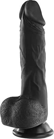 20.5cm Dildo Schwarz Realistische Dildo Sexspielzeuge Realistischer Black Dilos, Klassische Dildos mit Starker Saugnapf, Großer Analdildo, Sexspielzeug Diloschwanz für Frauen Männer