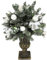 Geschmückter Weihnachtsbaum mit LED Licht Dekorierter Baum Tannenbaum Christbaum X'Mas Weihnachtsdeko Kunstbaum Christbäumchen Lichterkette Girlande Kunsttanne Weihnachtsschmuck, 74cm